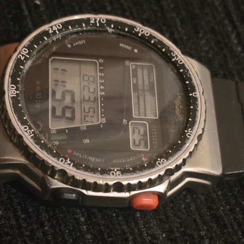 Citizen D120 Chronograph watch from Japan 1980