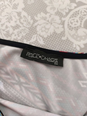 Peace And Chaos dress multicolored like new