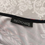 Peace And Chaos dress multicolored like new