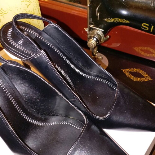 Slingback heels Bershka new, size 36, black