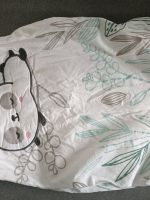 Sleeping bag like new without sleeves with zipper, 59cm