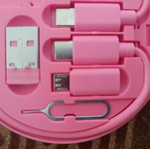 Mobile Adapter Set new, compact for charging and data transfer