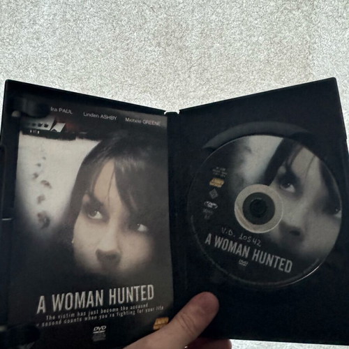 DVD A Woman Hunted used, mystery movie