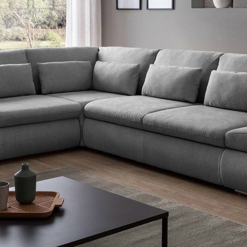 Corner sofa bed new with storage space