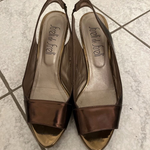 Strelli de Strelli brown heels 7-8 cm like new size 39