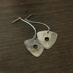 Oxette earrings used, silver