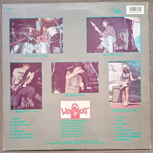 Wehrmacht Shark Attack vinyl record like new, metal