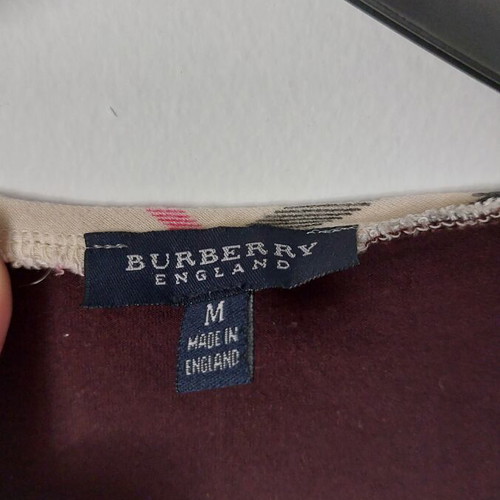 Burberry England Vintage Tank Top M Brown Nova Check, like new