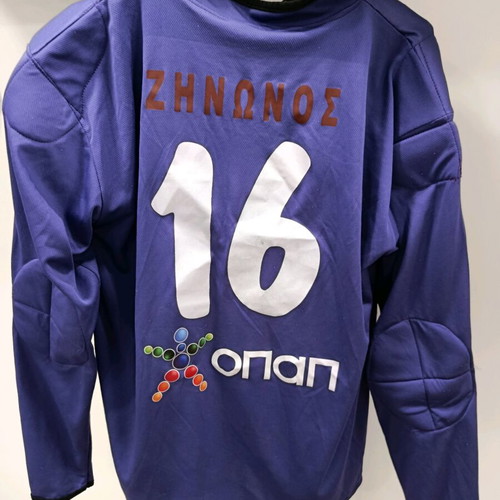 Match worn goalkeeper jersey Proodeftiki Zinonos 1996-98 size large like new