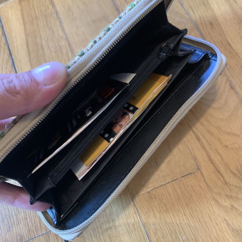 Wallet used, colorful