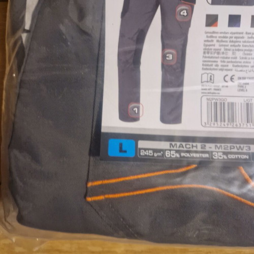 Delta Plus work trousers, new