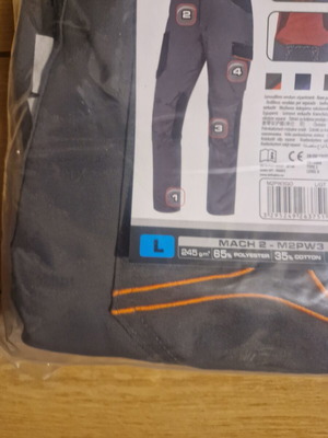 Delta Plus work trousers, new