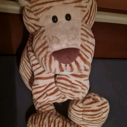 Tiger plush large 65cm used, Nici