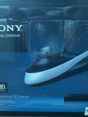 Sony HMZ-T1 Personal 3D Viewer used