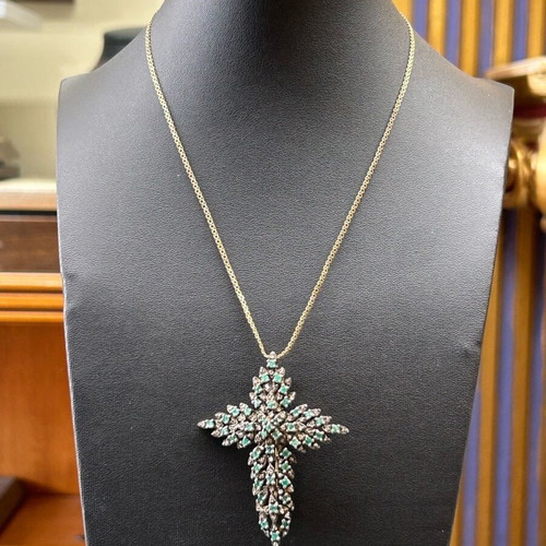 Gold/Silver Cross new, unfashioned
