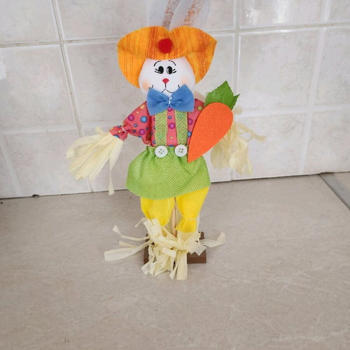Decorative scarecrows new, set of 2 pieces