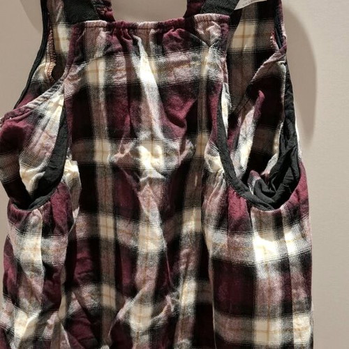Zara winter dress plaid like new for ages 3-4