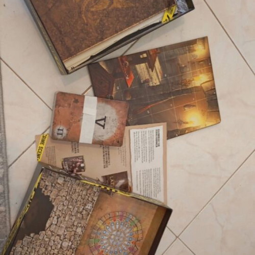 Lazio Crime Scene Game like new escape room type game