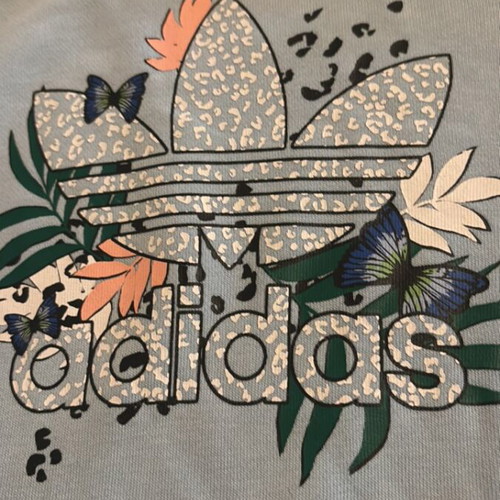 Adidas hoodie for girl 12 years used, turquoise, size 152