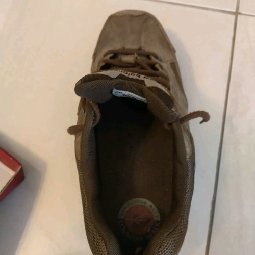 New Balance trekking shoes used, size 43, brown