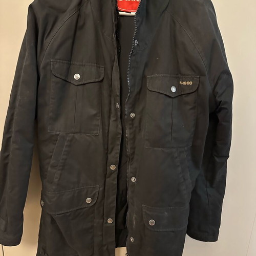 Fjallraven Greenland Parka γυναικείο μέγεθος Medium μεταχειρισμένο, μαύρο