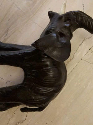 Elephant used for decor