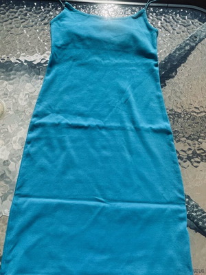 Zara dress like new, turquoise, size M