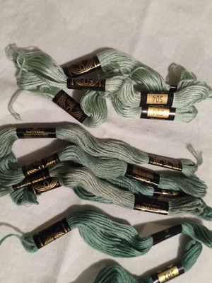 DMC Mouline embroidery thread pack of 9 new