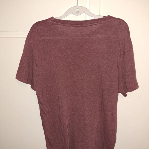 Admiral T-shirt size L used, burgundy