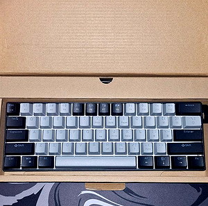 Gaming mechanical keyboard 60% blue switches (modded)