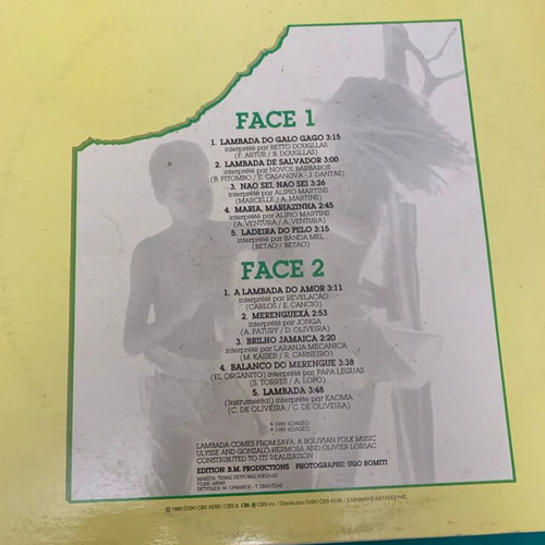 Lambada record like new
