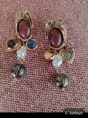 Zara σκουλαρίκια καινούργια, χρυσαφί χρώμα