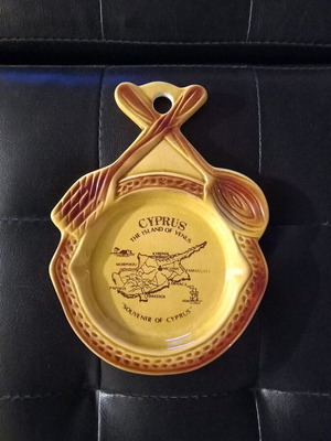Vintage Cyprus kitchen decoration new, souvenir from 1979