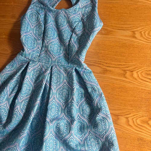 Regalinas dress size S like new, colorful with perfect back