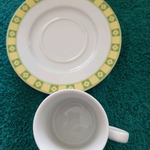 Porcelain Coffee Cups New Set of 6