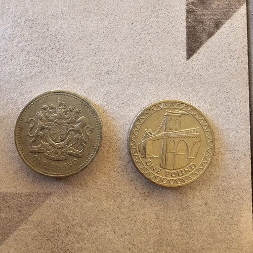 British coins used