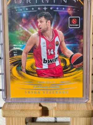 2025-26 Panini Origins EuroLeague κάρτα Sasha Vezenkov σαν καινούργιο