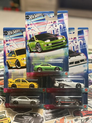 Hot Wheels 90’s αυτοκίνητα σαν καινούργια
