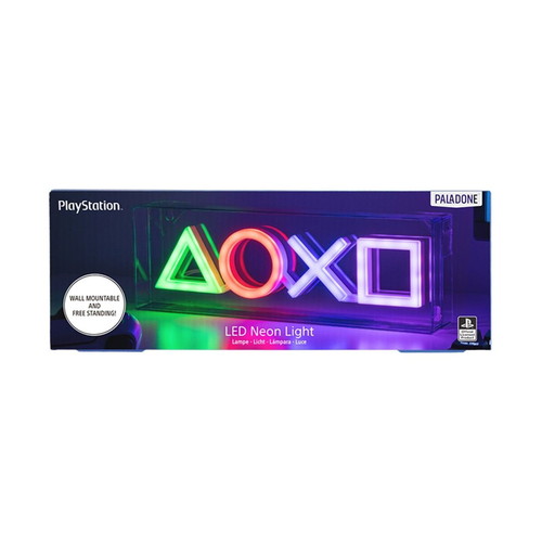 Playstation LED Neon Light Paladone new decorative lamp