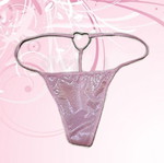 Pink thong