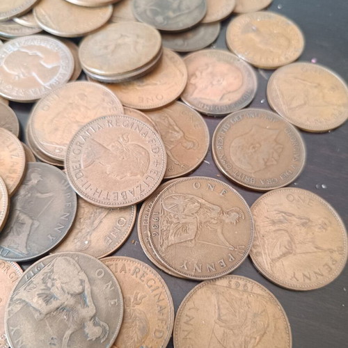 British coins used, pack of 100, old
