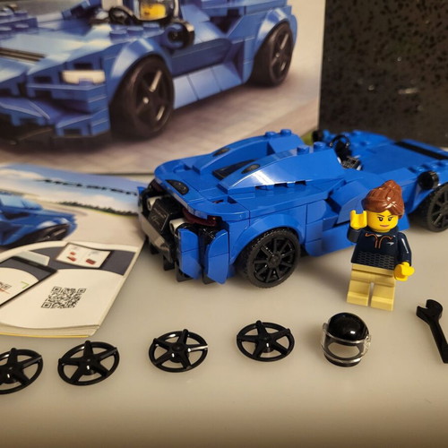 Lego 76902 Speed Champions McLaren Elva like new, 2021