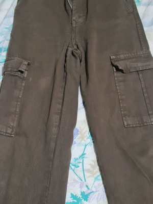 Women's cargo pants like new, brown, size XXS