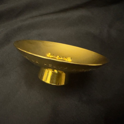Sake Cup Expo '70 24K Gold Plated Like New
