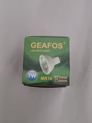 Geafos MR16 LED σποτ, θερμό λευκό φως, πακέτο 13
