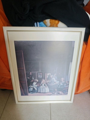 Μεγάλο κάδρο vintage σε άριστη κατάσταση