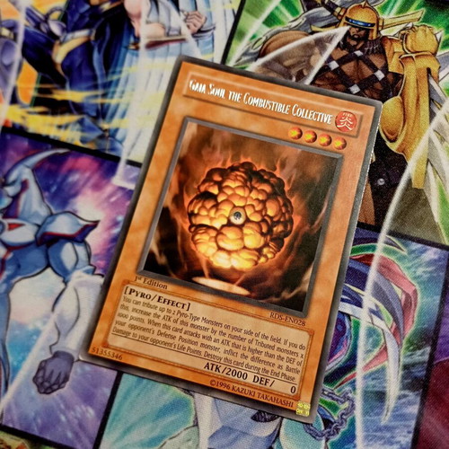 Gaia Soul the Combustible Collective RDS Rare 1st Edition Yu-Gi-Oh! card