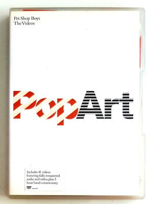 Pet Shop Boys Pop Art DVD like new