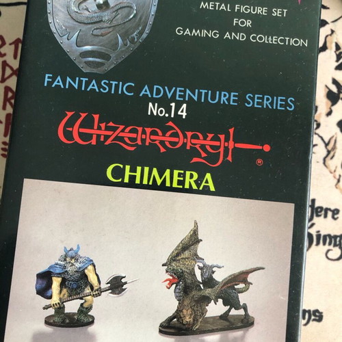 Fantastic Adventure Series No.14 Chimera Wizardryl collectible miniatures new
