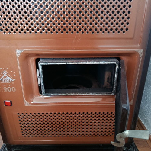 Alfatherm T-200 oil heater with electric fan